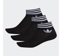 ADIDAS originals calze corta logo nero unisex 35/38