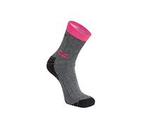 PACK 2 PAIA CALZE CORTE GRIGIO SK218GF /FUCSIA TG. UNICA GIAD