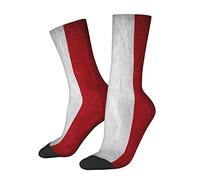 Calzini unisex con bandiera d'Italia, caldi calzini termici per l'assorbimento dell'umidità invernale e comodi calzini traspiranti