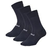 Calzini unisex da ciclismo 3 pezzi nero M