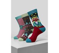 Calzini Urban Classics christmas nutcracker (3pcs) Multicolore 39/42