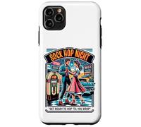 Calzini vintage abbinati Rockabilly e gruppo anni Cinquanta retrò Custodia per iPhone 11 Pro Max