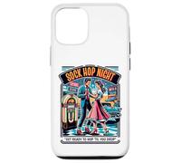 Calzini vintage abbinati Rockabilly e gruppo anni Cinquanta retrò Custodia per iPhone 12/12 Pro