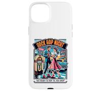 Calzini vintage abbinati Rockabilly e gruppo anni Cinquanta retrò Custodia per iPhone 15 Plus