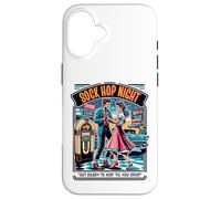 Calzini vintage abbinati Rockabilly e gruppo anni Cinquanta retrò Custodia per iPhone 16