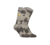 Calzino da uomo Dragon Ball Z, 1 paio di calzino alto Tie & Dye, comodo e morbido, Nero , 43-46