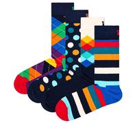Calze Happy Socks Multi-color blu rosso bianco (4 paia) - 36-40