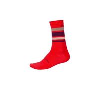 Calzino endura baabaa stripe red