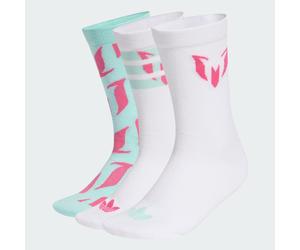 CALZINO LIONEL MESSI - CONFEZIONE DA 3 PAIA Semi Flash Aqua / White / White 37-39