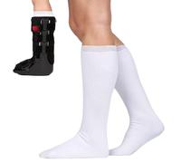 Calzino per stivali da passeggio - High Top Tall Cam Walker Boot - Tessuto morbido di alta qualità - 48 cm - 2 calzini