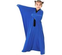 Calzino Sensoriale For Il Corpo Dei Bambini, 47"x27" Calzini Elasticizzati For Il Corpo Avvolgenti For Alleviare Lo Stress For I Bambini Con Autismo E Ansia (Color : Blau, Size : XL)