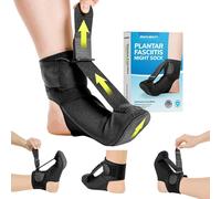 Calzino Unisex Fascite Plantare Tutore Stecca elastica morbida supporto dormire