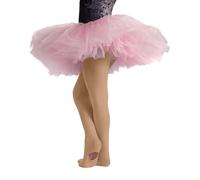 CALZITALY Collant convertibile danza bimba, calze ballet, Rosa, Nero, Naturale 80 den, da 4 a 14 anni, calzetteria italiana