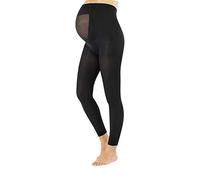 CALZITALY LEGGINGS PREMAMAN | PANTACOLLANT MAMMY | PANTALONI MATERNITY COPRENTE E OPACO | 100 DEN | TAGLIA 2, 3, 4 | (2 = 36/38)