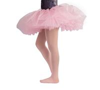 CALZITALY PACK 1/2 Collant Danza Bambina | Calze Ballet Bimba | 40 Den | da 4 a 14 anni | Rosa, Nero, Naturale, Bianco (4 anni, Rosa)