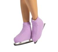 CALZITALY PACK 1/2 Copripattino Pattinaggio, Copri pattini Unisex, Pattinaggio Artistico, Skating, 70 DEN, Taglia Scarpa 28-42 | Made in Italy (28-32, Glicine)