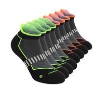 CALZITALY PACK 2-3-6 PAIA Calze Sportive Unisex, Calzini Corti da Corsa, Ciclismo Tennis Padel Trekking Escursionismo, Calzini Running Lunghi, 100% Made in Italy (39-42, 4 Paia Fantasmini: Assortiti)