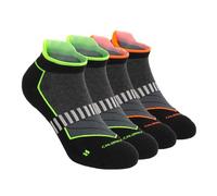 CALZITALY PACK 2-3-6 PAIA Calze Sportive Unisex, Calzini Corti da Corsa, Ciclismo Tennis Padel Trekking Escursionismo, Calzini Running Lunghi, 100% Made in Italy (43-46, 2 Paia Fantasmini: Assortiti)