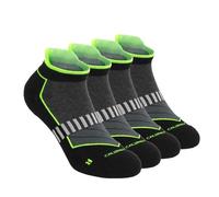 CALZITALY PACK 2-3-6 PAIA Calze Sportive Unisex, Calzini Corti da Corsa, Ciclismo Tennis Padel Trekking Escursionismo, Calzini Running Lunghi, 100% Made in Italy (39-42, 2 Paia Fantasmini: Verde)