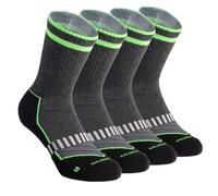 CALZITALY PACK 2-3-6 PAIA Calze Sportive Unisex, Calzini Corti da Corsa, Ciclismo Tennis Padel Trekking Escursionismo, Calzini Running Lunghi, 100% Made in Italy (43-46, 2 Paia: Verde)
