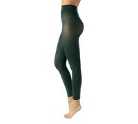 CALZITALY Pantacollant Coprenti, Leggings in Microfibra, Calze Senza Piede 80DEN | S, M, L, XL, XXL, 3XL, 4XL | Made in Italy (Verde Bosco, XXL)