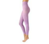 CALZITALY Pantacollant Coprenti, Leggings in Microfibra, Calze Senza Piede 80DEN | S, M, L, XL, XXL, 3XL, 4XL | Made in Italy (Lilla, L)