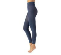 CALZITALY Pantacollant Coprenti, Leggings in Microfibra, Calze Senza Piede 80DEN | S, M, L, XL, XXL, 3XL, 4XL | Made in Italy (Blue Jeans, L)