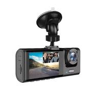 Cam Dashboot Inferiore - Teama Auto Camera Frurn Con Visione Notturna, Registratore Del Cruscotto Del Veicolo | Camera Da Cruscotto Di Guida Compatta per Auto, Suv, Mpv, Pendolarismo Quotidiano, Viagg