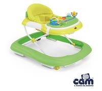 CAM Il Mondo del Bambino - art.V253/D - Girello Giocando - perfetto da 0 a 18 mesi - VERDE