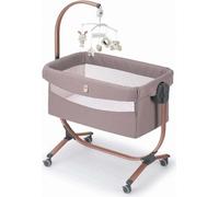 Cam Lettino Neonato Fianco Letto per Co-sleeping con Ruote Funzione Dondolo colore Rosa - Cullami