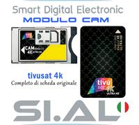 Cam Tivusat 4k con nuova tessera smart card inclusa codifica merlin