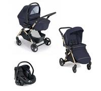 Cam - Trio Dinamico Smart + Seggiolino Auto Area Zero, Blu