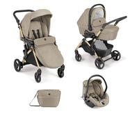 Cam - Trio Fluido Easy Con Seggiolino Auto Area 0+ Isize, Beige