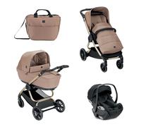 Cam - Trio Techno Babila Con Seggiolino Auto Relax Isize, Cammello 562