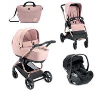 Cam - Trio Techno Babila Con Seggiolino Auto Relax Isize, Cuori Rosa 563