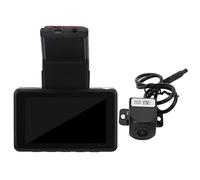 Cam WiFi 1080P con Doppia Fotocamera da 3 Pollici con Visione Notturna e Telecamera Posteriore per Auto