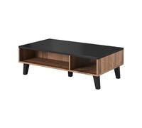 Cama LOTTA 110 coffee table wotan oak/mat black