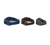 CAMA MASCOTA SET 3 POLIESTER 72X61X34 AZUL