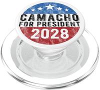 Camacho for President 2028 USA Funny Vintage PopSockets PopGrip per MagSafe