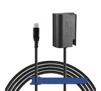 Camaisa Cavo intrecciato Type-C a DMW-DCC12/DMW-DCC17 DC accoppiatore BLF19 BLF19E /DMW-BLK22 batteria Dummy per Panasonic Lumix DMC GH3 GH4 GH3K GH4K GH5 G9 DC-S5K S5GK