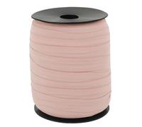 CAMAL Nastro Elastico per Cucito, Fettuccia Poliammide 15mm x 100m Nastro Elastico Sbieco a Piega Singola Nastrino Twill per Cucito Fai da Te per Bordatura, Trapuntatura, Tubature(Rosa Chiaro)