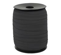 CAMAL Nastro Elastico per Cucito, Fettuccia Poliammide 15mm x 100m Nastro Elastico Sbieco a Piega Singola Nastrino Twill per Cucito Fai da Te per Bordatura, Trapuntatura, Tubature(Grigio)