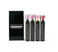 Camaleon Cosmetics - Pack 4 Magic Colourstick Rossetto - Permanente - Cambia colore in toni rosa - Colore: Rosso