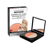 Camaleon Cosmetics - Palette Ombra Occhi - Colore Pesca e Beige - Senza Siliconi - Con Olio di Rosa canina - 1 Unità - 3 g