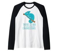 Camaleonte T Shirt - No Such Thing As Too Many Chameleons Maglia con Maniche Raglan