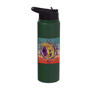 Camaleonte Tribal Rettile Lucertola Custode dello zoo Stainless Steel Insulated Water Bottle