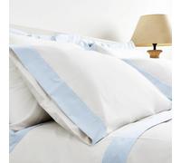 Camalisa White/Blue Federe per cuscini H/W in coppia, 50 x 70 cm
