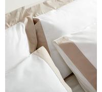 Camalisa White/Neutral Federa per cuscino Oxford 50 x 70 cm