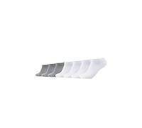 Camano 3003 Ca-Soft Sneaker 7 Paar Calze, Bianco (Weiß (White Combi 01), Taglia Produttore: 35/38 (Pacco da 7) Uomo
