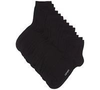 Camano 3023 Ca-Soft Quarter 7 Paar Calzini, Nero (Schwarz (Black 05), Taglia Produttore: 39/42 (Pacco da 7) Uomo